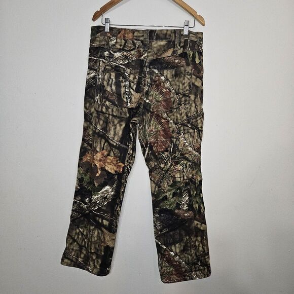 Mossy Oak Camo Jeans Men 34x30 Green Style 55191-7-C2 Cotton Hunting Outdoors - Picture 3 of 8